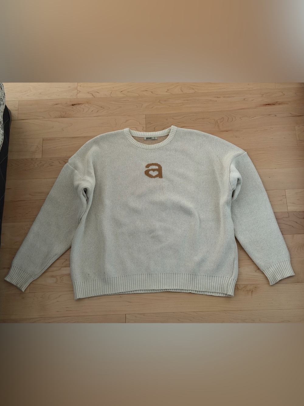 Agybo - Cream Oversized Sweater